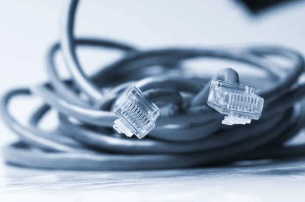 Network and patch cables — Stock Photo, Image