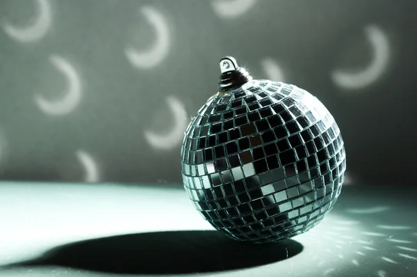 Disco background with glowing lights — Stock Photo, Image