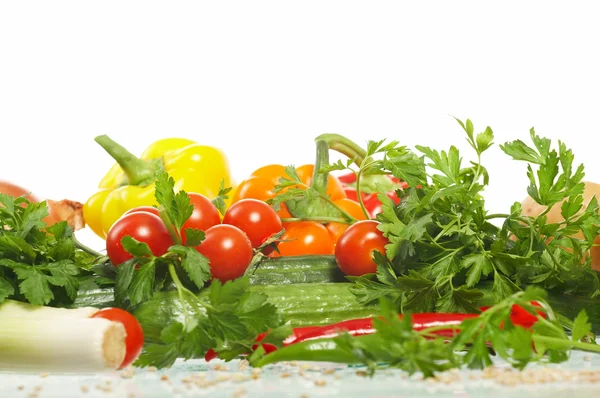 stock image Fresh Vegetables, Fruits and other foodstuffs.