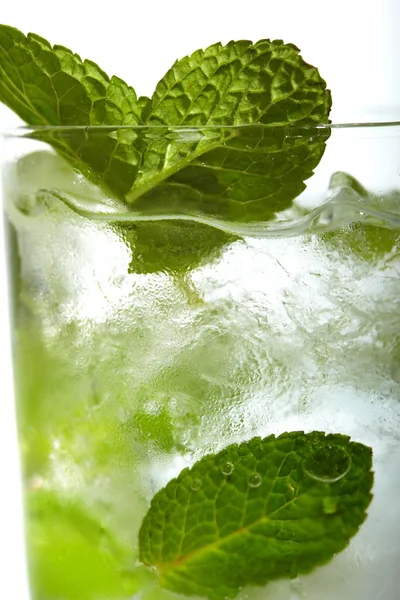 Mint ice vodka — Stock Photo, Image