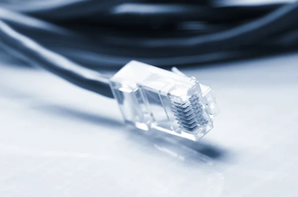 Cables de red y de conexión — Foto de Stock