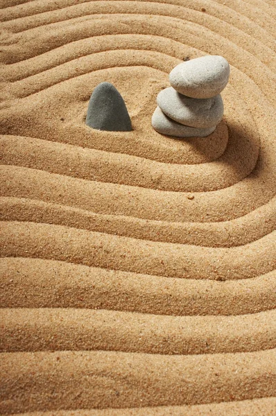 Tuin van stenen, zen-achtige, rustige, spa afbeeldingen — Stockfoto