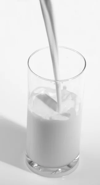 Glas Milch — Stockfoto