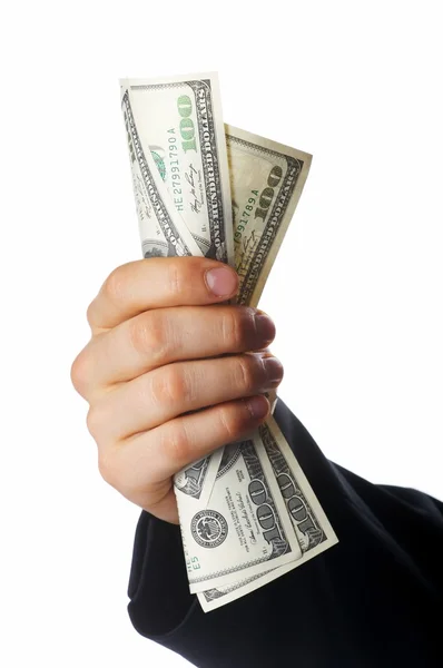 Hand, money dollars usa — Stock Photo, Image