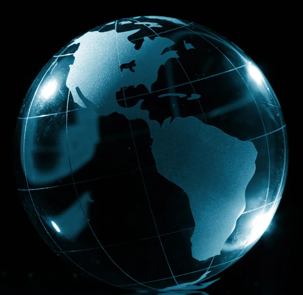 Globus, ökologische Verantwortung — Stockfoto