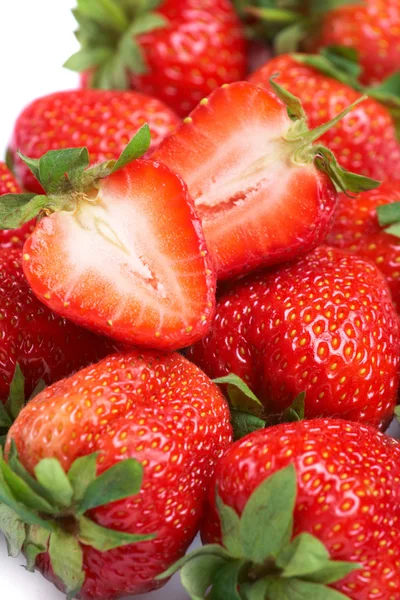 Čerstvé a chutné jahody — Stock fotografie