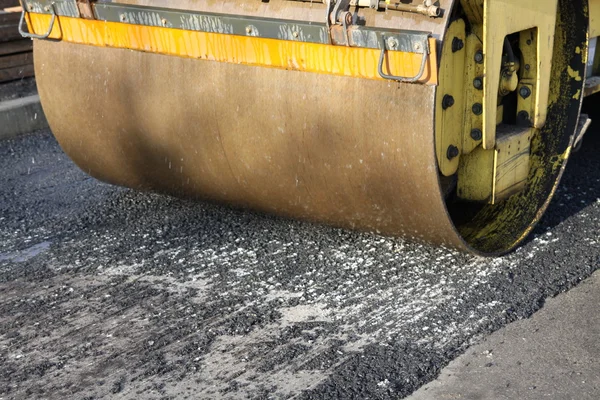 stock image Roller and asphalt