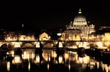 Vatican City in Rome, Italy clipart