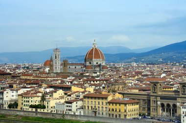 Florence, piazzale michelangelo görünümünden