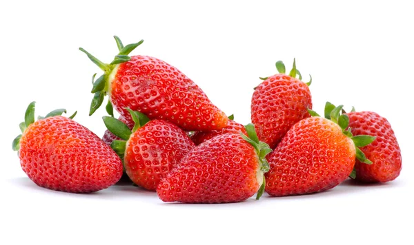 Gruppe von Erdbeeren lizenzfreie Stockbilder