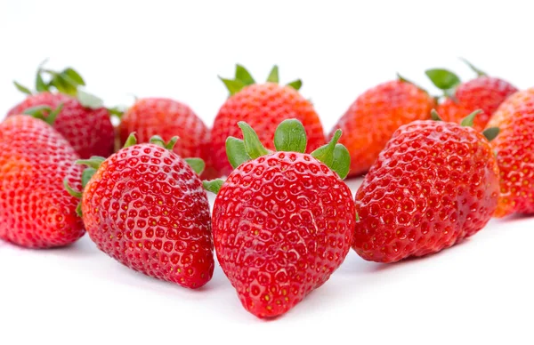 Groupe de fraises Images De Stock Libres De Droits