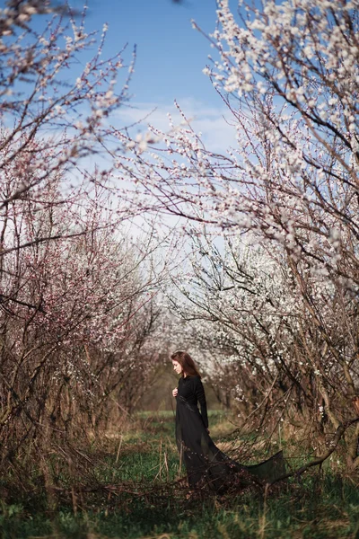 A kertben nő szépségét portréja — Stock Fotó