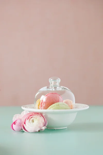 Macaron francez, faimoasa patiserie — Fotografie, imagine de stoc