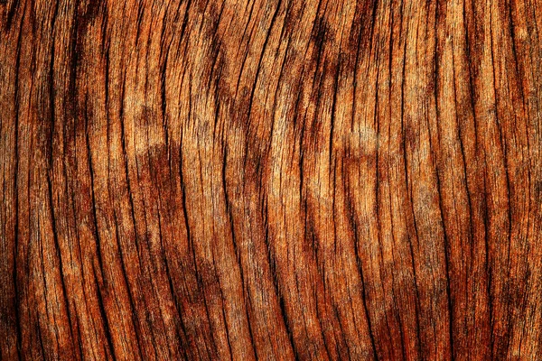 Hnědá dřevěná textura s přírodními vzory — Stock fotografie
