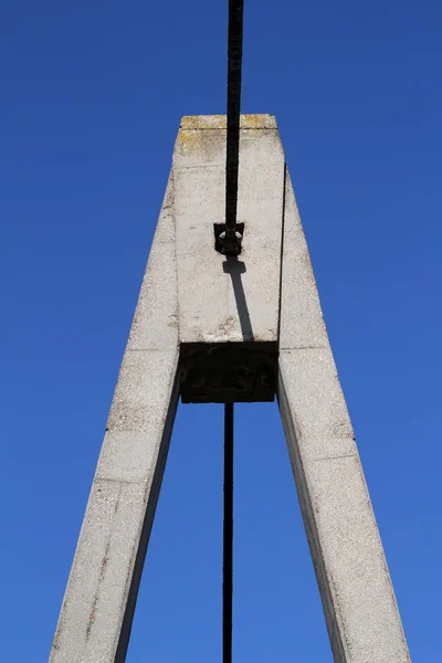 Detail Betonpylon-Brücke — Stockfoto