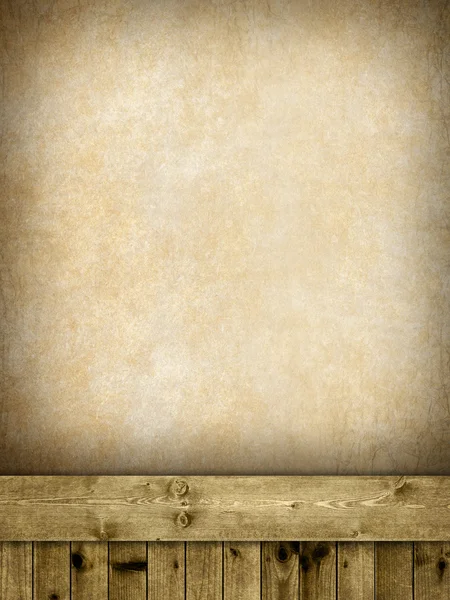 Grunge pozadí - dřeva a plechu — Stock fotografie