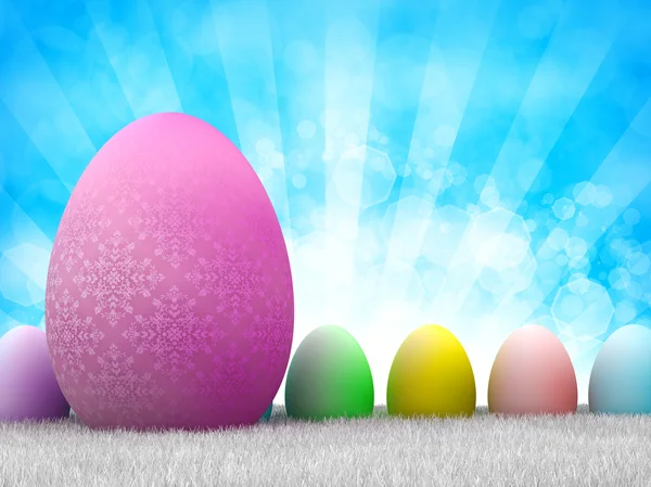 Happy Easter - template design — Stock Photo, Image