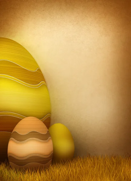 Easter eggs - Abstract illustration — Stock Photo, Image
