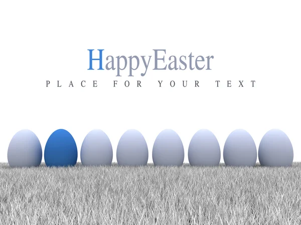 Feliz Pascua - ilustración abstracta — Foto de Stock