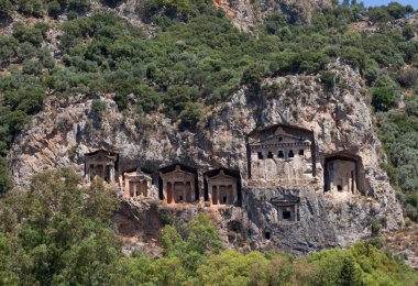 Lycian Tombs clipart