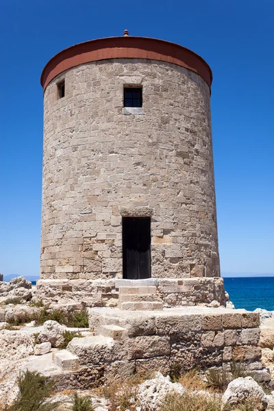 stock image Rhodes Windmill