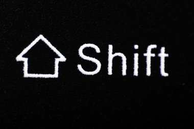 Shift button clipart