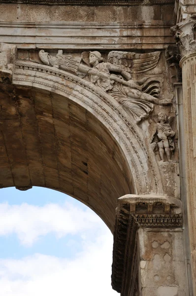 Roma Forumu ayrıntıları — Stok fotoğraf