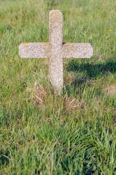 Tombstone cross — Stock Photo, Image