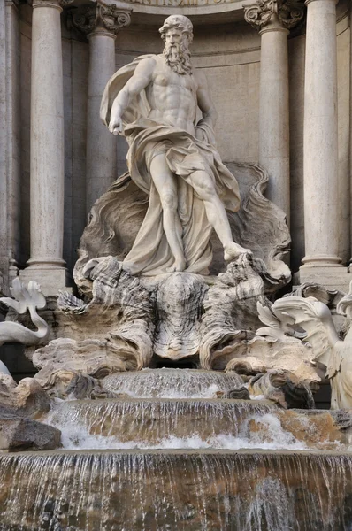Trevi fountain detail — Stock Photo, Image