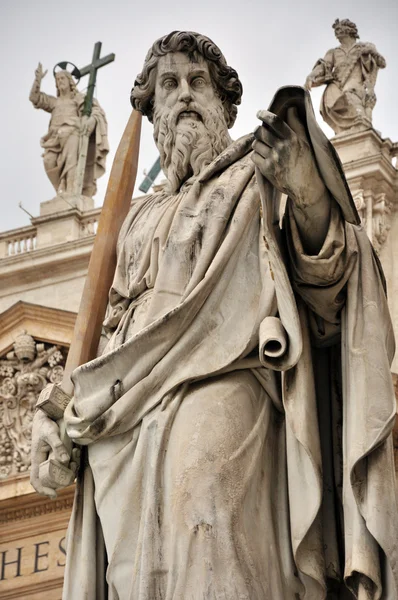 St. peter staty i Vatikanen — Stockfoto