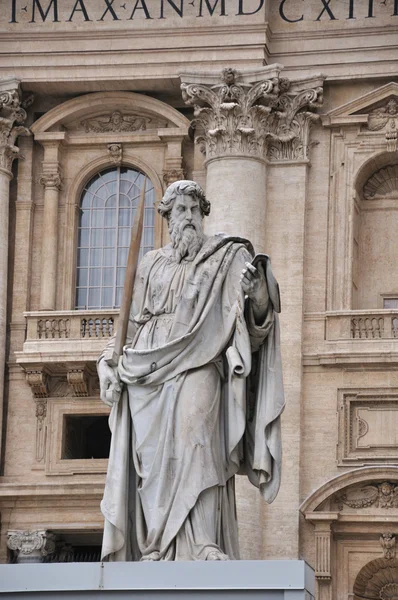 St. peter Vatikan heykeli — Stok fotoğraf