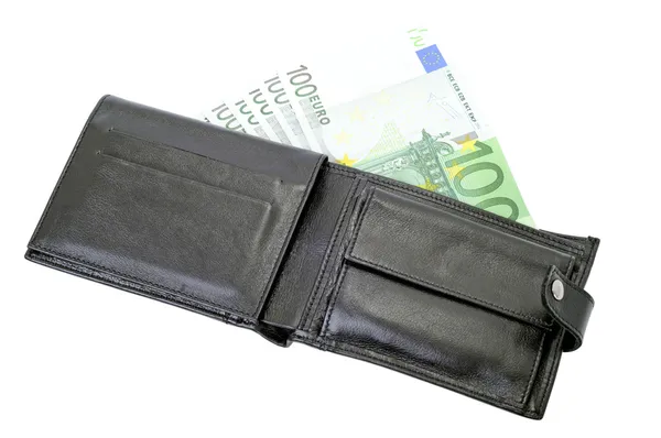 Dinero en la billetera — Foto de Stock