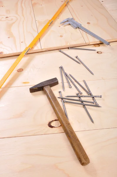 Ξύλινα εργαλεία — Φωτογραφία Αρχείου