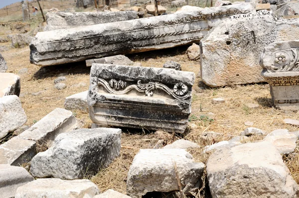 Hierapolisz romvárosa — Stock Fotó