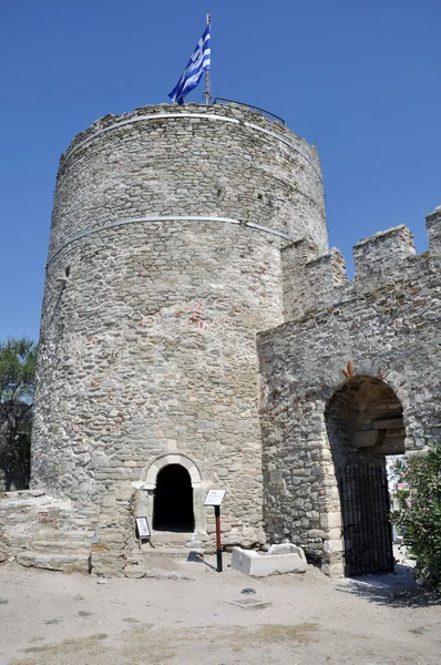 Крепость в старом городе Кавала - Греция — стоковое фото