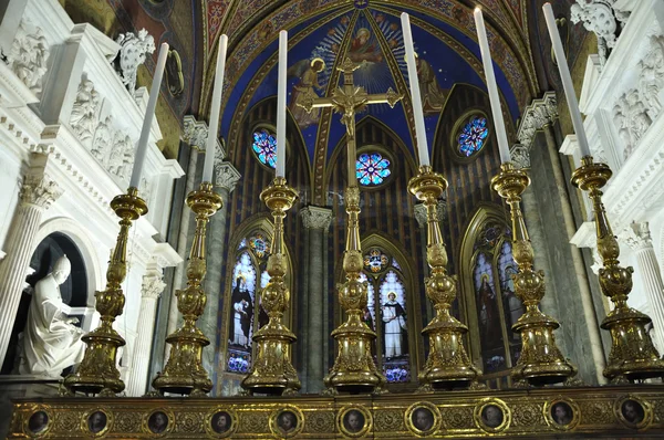 Santa maria sopra minerva ołtarza — Zdjęcie stockowe