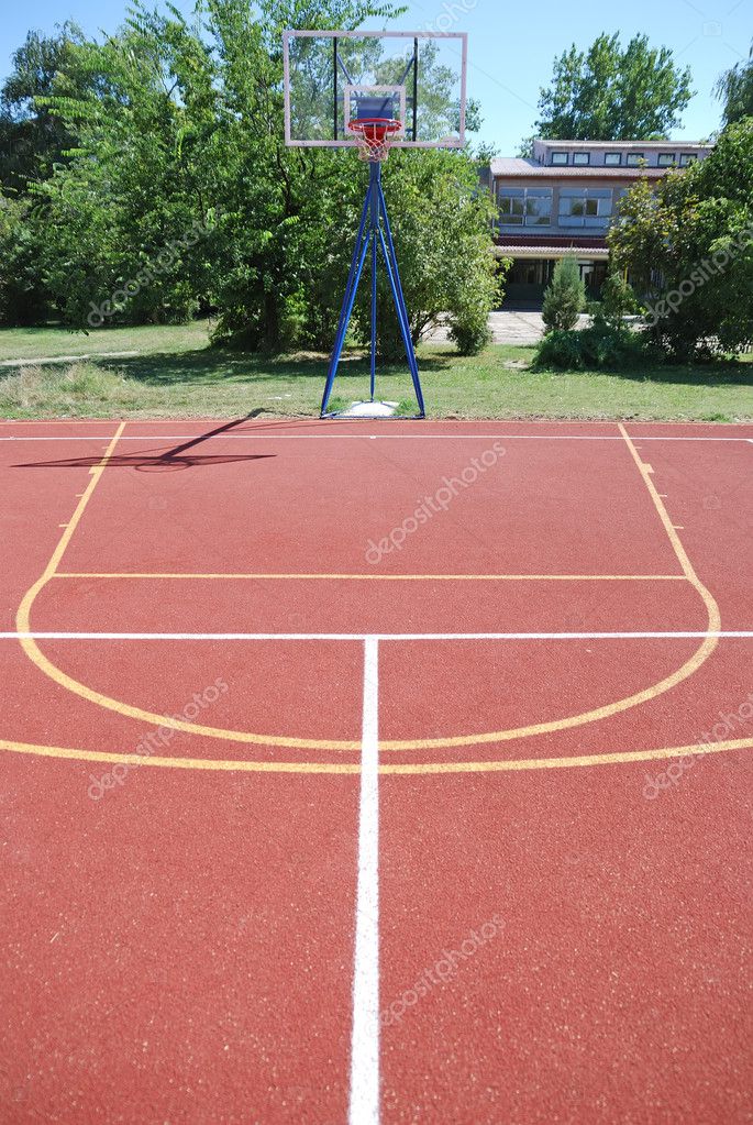 Basketball court Stock Photo by ©phillyo77 8198221