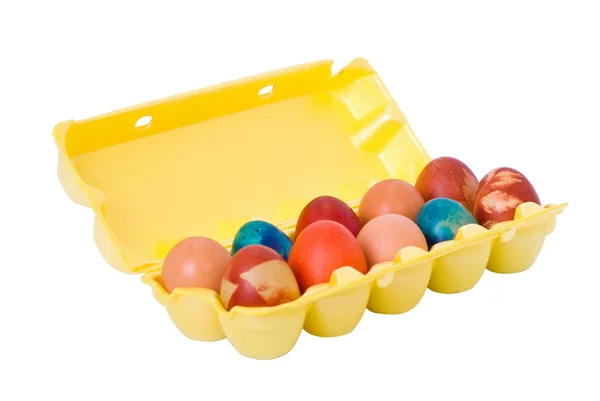Színes tojások — Stock Fotó