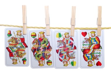 King cards clipart
