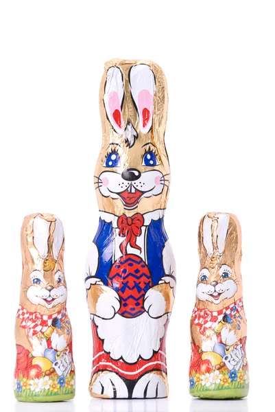 Chocolate rabbit — Stock Photo, Image