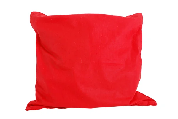 Travesseiro vermelho — Fotografia de Stock