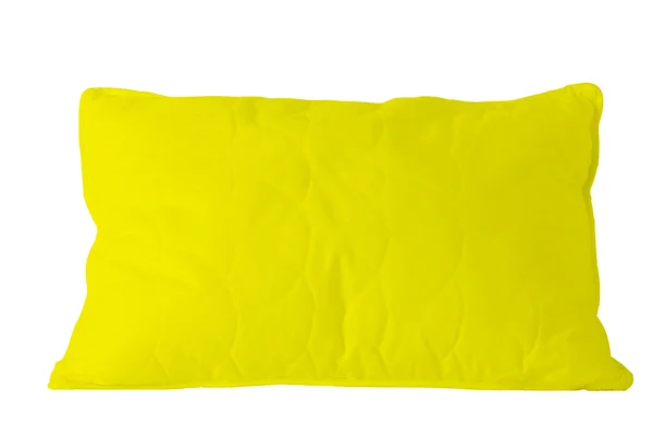 Sarı yastık — Stok fotoğraf