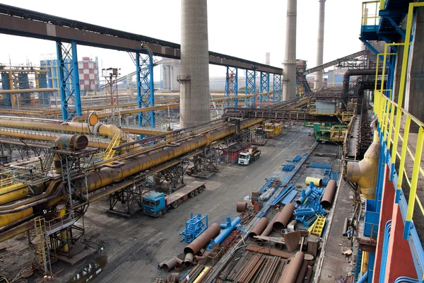 Çelik fabrikası — Stok fotoğraf