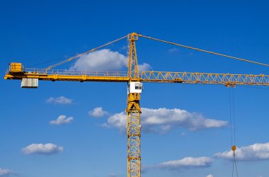 Construction crane clipart