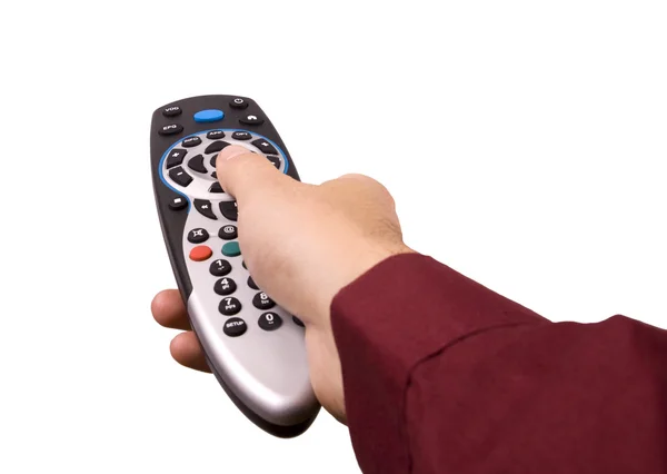 stock image Remote controller in a hand.