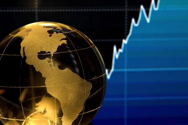 Globální finance — Stock fotografie