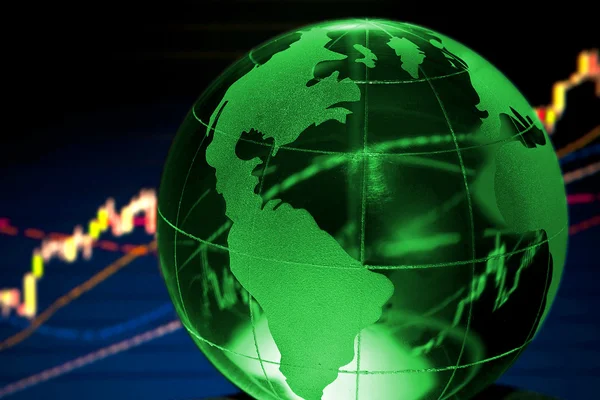 Finanças Globais — Fotografia de Stock