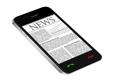 News on Mobile Phone clipart