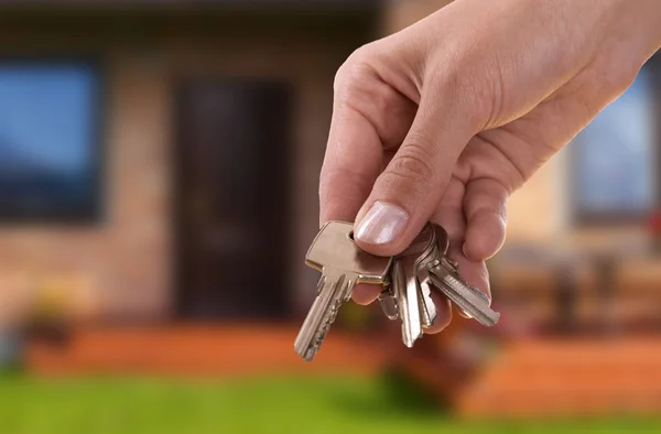 Keys in the house — Stock Photo, Image