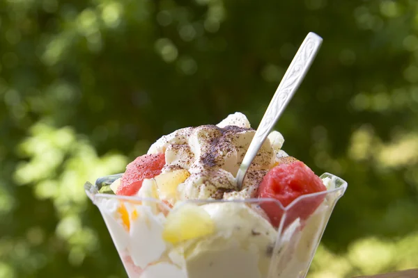 stock image Summertime ice cream dessert